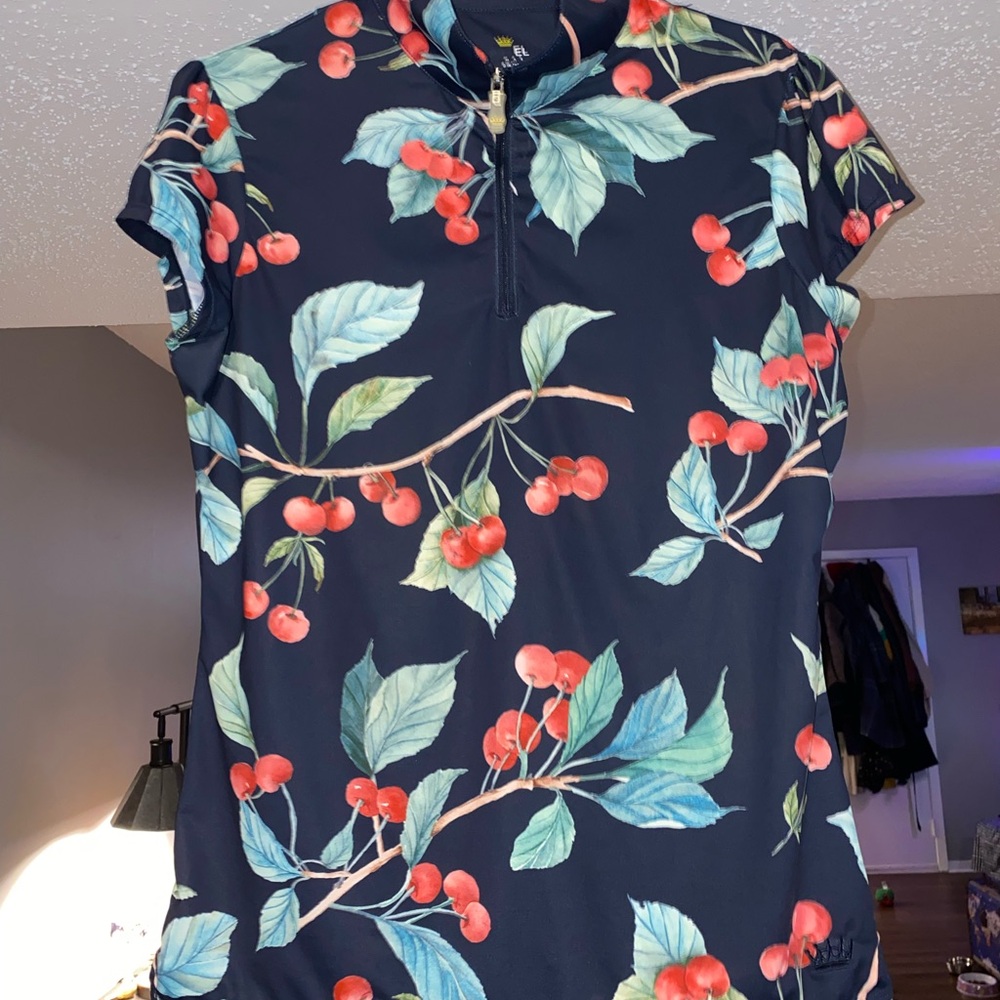 Kastel Denmark Sunshirt Cherry Print